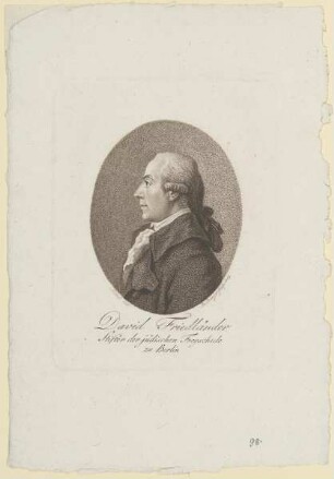 Bildnis des David Friedländer