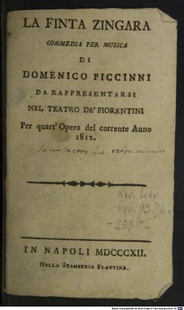 La finta zingara