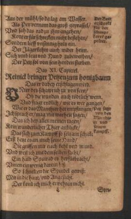 Das XI. - XV. Capittel.