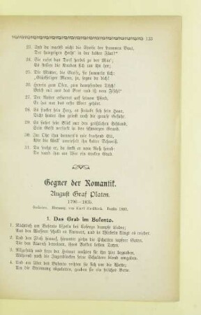 Gegner der Romantik