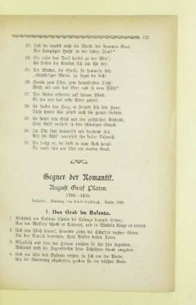 Gegner der Romantik