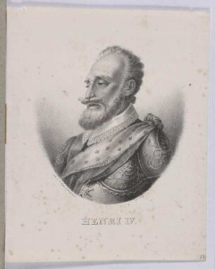 Bildnis des Henri IV.