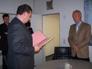 Norbert Mörs (links) und Rolf Menzel (rechts)