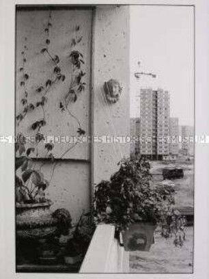 Serie aus der Dokumentation "Berlin-Marzahn III, 1981-1990" - Ludwig-Renn-Str. 46