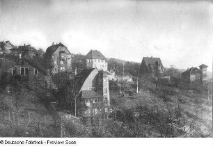 Dresden-Loschwitz. Stadtteilansicht (Malerstraße)