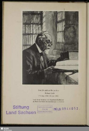 Prof. Dr. phil. et Dr. jur. h. c. Richard Jecht