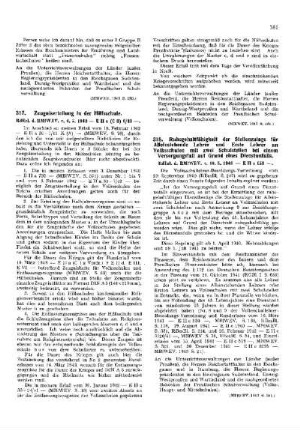 Ruhegehaltsfähigkeit der Stellenzulage für Alleinstehende Lehrer und Erste Lehrer an Volksschulen mit zwei Schulstellen bei einem Versorgungsfall auf Grund eines Dienstunfalls : [Erziehung] ; [Für das Reich] ; [Amtliche Erlasse] ; [Amtlicher Teil]