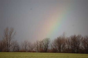 Regenbogen im Vorharzgebiet : Regenbogen im Vorharzgebiet, aufgenommen 2006