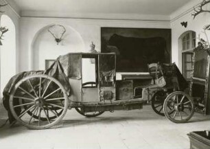 Schloss Moritzburg, Reisegepäckwagen August des Starken