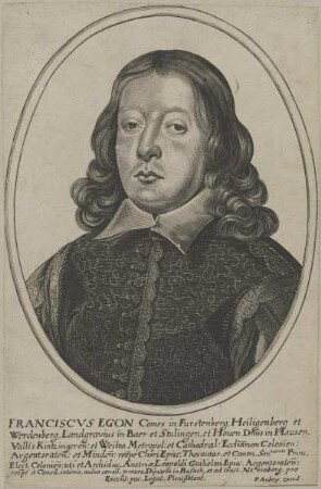 Bildnis des Franciscus Egon von Fürstenberg