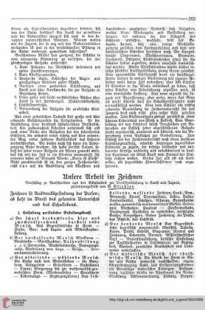 N.F. 4.1924 S.203-204: Unsere Arbeit im Zeichnen