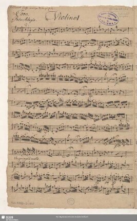 Erntemusik - Mus.3356-D-505 : V (3), Coro, orch