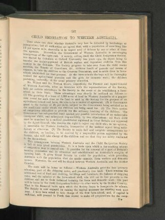 Child Emigration To Western Australia.
