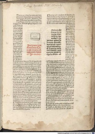 Incipiunt constitut[i]ones Cle pap[a]e V.