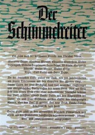 Der Schimmelreiter