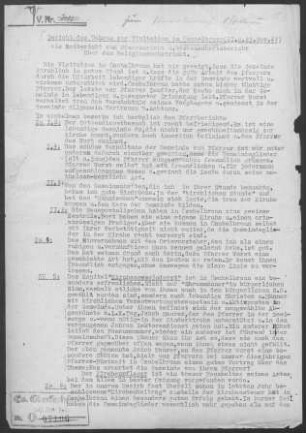 Öschelbronn: Visitationsbericht mit Pfarrbericht 1947