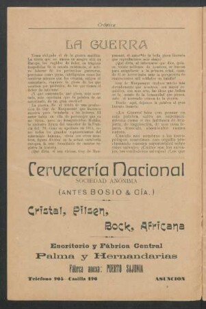 La guerra