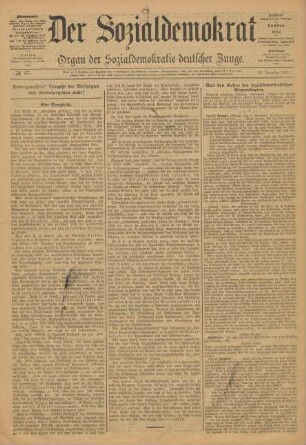 No. 47. 23. November 1889.