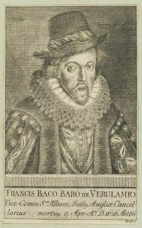 Bildnis des Francis Baco de Verulamio