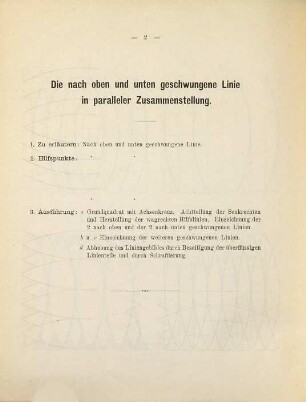 Stufengang für den Zeichen-Unterricht, II,IV