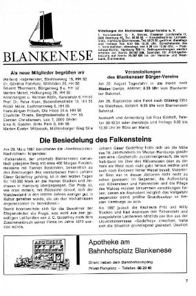 Die Besiedlung des Falkensteins