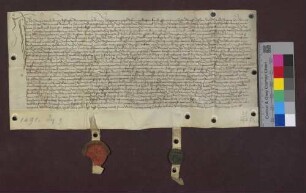 Gertrud von Endingen, Gemahlin von Bernhard von Endingen, verkauft alle ihre Rechte an Falkenbühl an Hans Dietrich von Blumnegg um 625 Gulden.