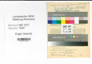 Entnazifizierung Heinrich Engel , geb. 02.09.1894 (Polizist)
