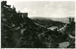 Rudelsburg. Rudelsburg und Saaleck