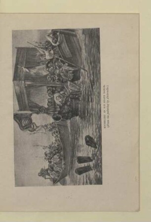 RICHELLEU IN STATE BARGE