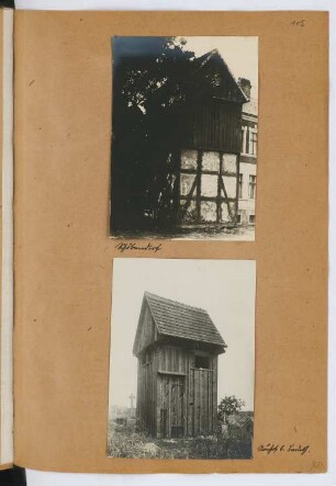 Speicher, Schöbendorf / Speicher, Neuhof: Ansichten (aus: Skizzen- und Fotoalbum 29)