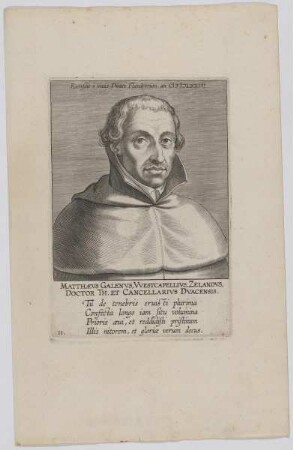 Bildnis des Matthaevs Galenvs