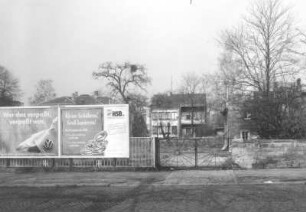 Dresden-Neustadt, Radeberger Straße 9. Grundstück. Straßenansicht