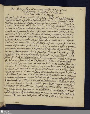 II. Antiquitas et Origines obscura Monasterii in Riezowe