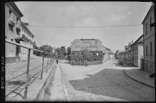 Lommatzsch. Ernst-Thälmann-Straße