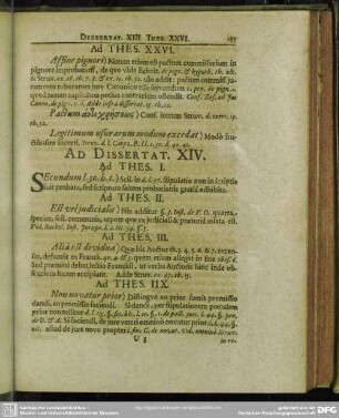 Ad Dissertat. XIV.