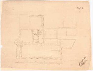 Rathaus, Goslar: Grundriss Erdgeschoss 1:100