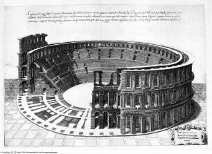 Speculum Romanae Magnificentiae, Verona, Amphitheater, restaurierte Ansicht
