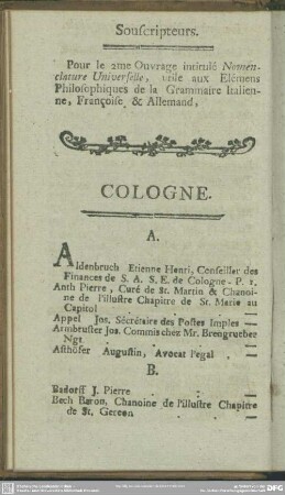 Souscripteurs