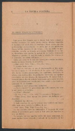 II - Mi gran negocio literario