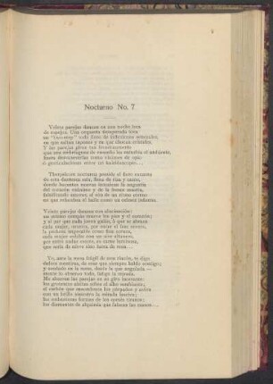 Nocturno No. 7