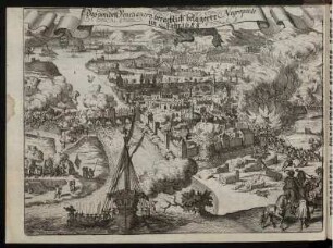 Ill. "Das von den Venetianern vergeblich belagerte Negroponte im Jahr 1688"