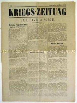 Nachrichtenblatt für die deutschen Truppen im besetzten Frankreich "Kriegs-Zeitung"