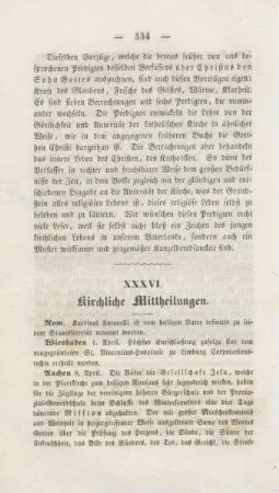 334-336 Kirchliche Mittheilungen