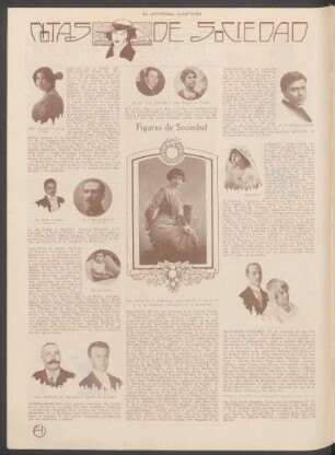 Notas de sociedad : Figuras de sociedad