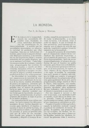 La moneda.