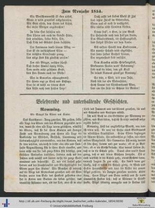 Belehrende und unterhaltende Geschichten.