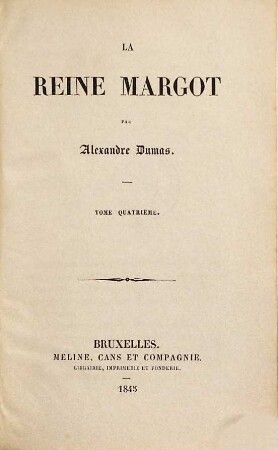 La reine Margot, 4