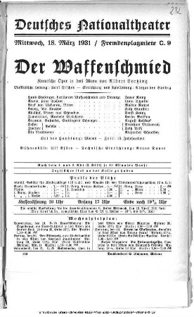 Der Waffenschmied