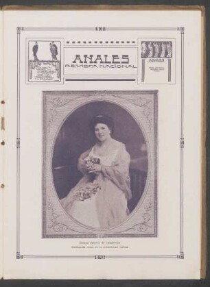 [Fotografía de] Señora Beatriz de Henderson, distinguida dama de la colectividad inglesa