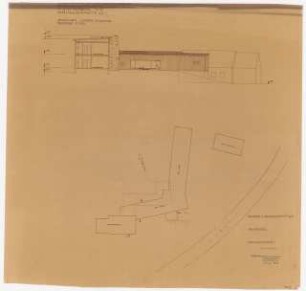 Hotel Schulze, Waldegg: Ansichten, Schnitt, Situation 1:100